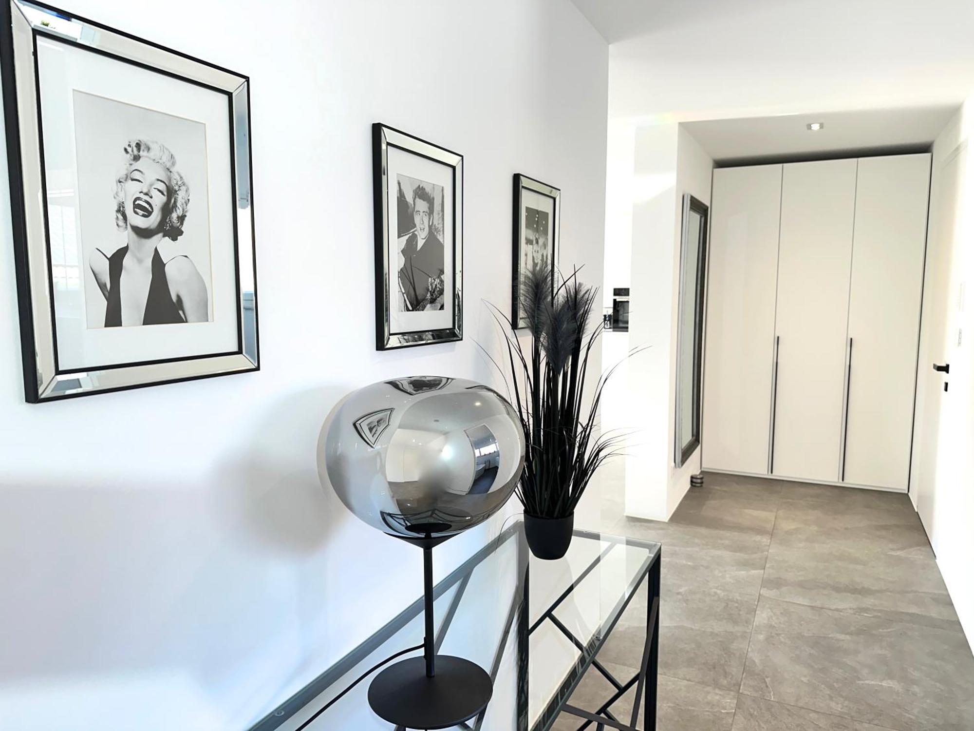 Ferienwohnung Black White 劳布灵 外观 照片