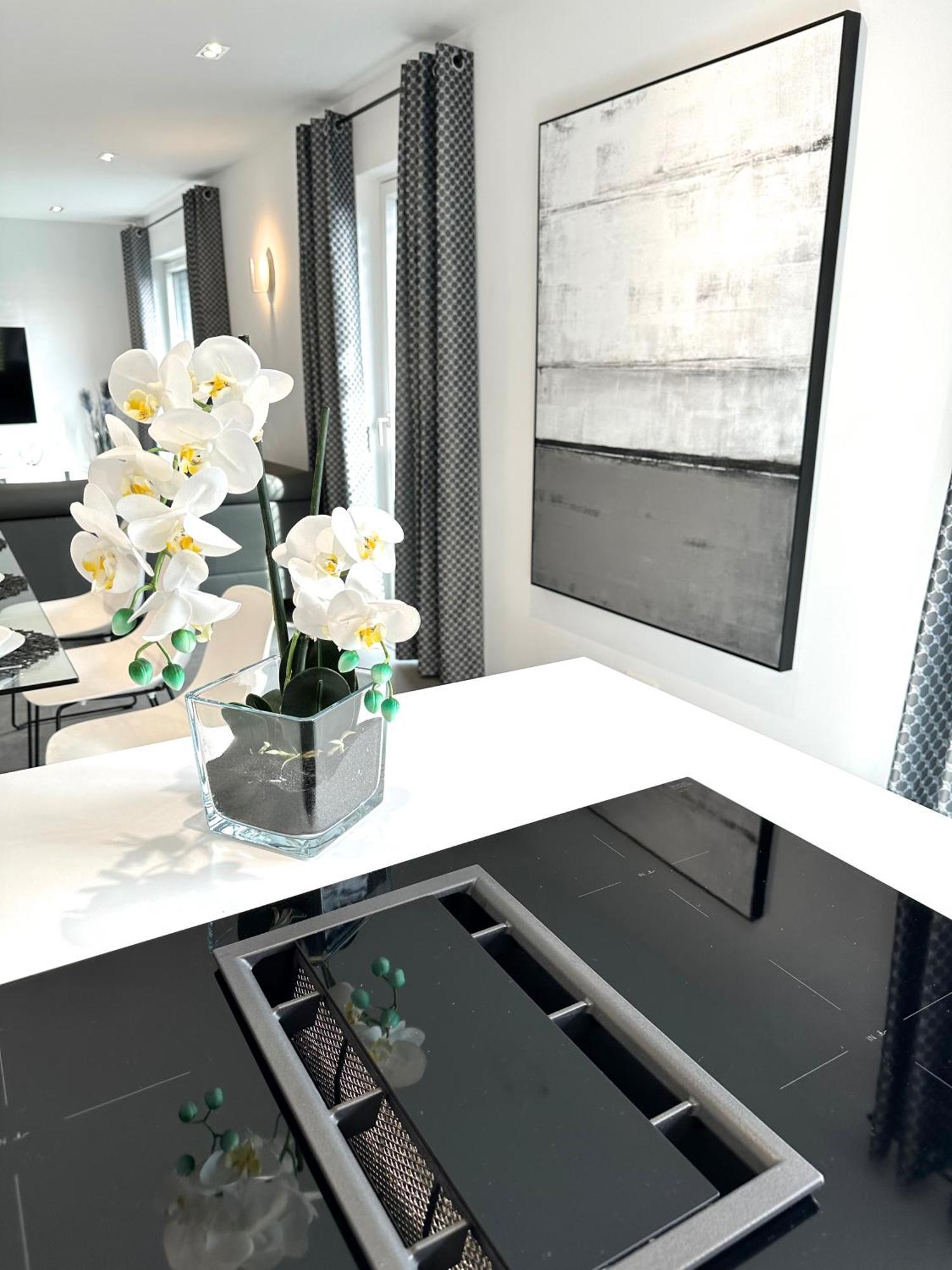Ferienwohnung Black White 劳布灵 外观 照片