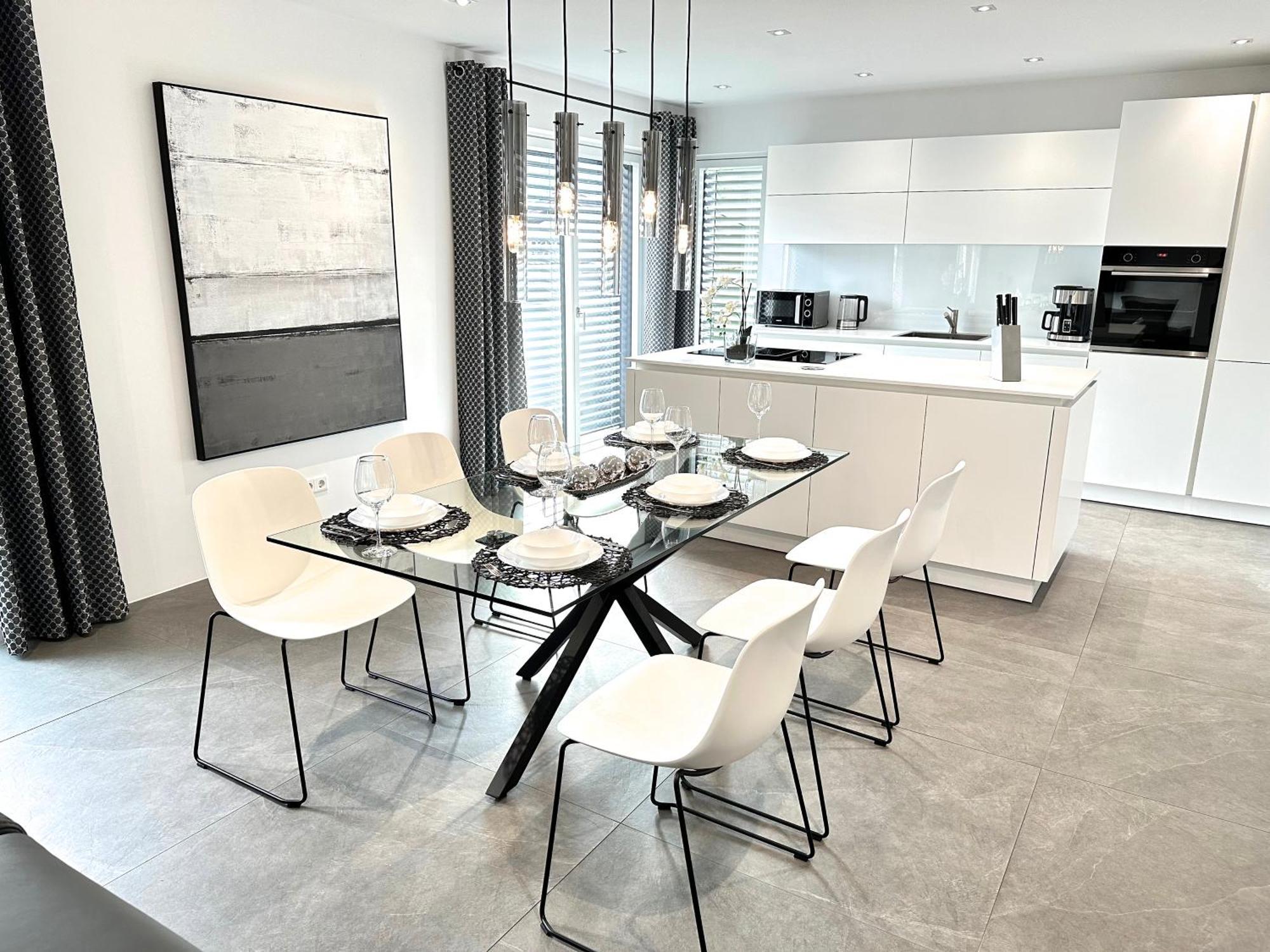 Ferienwohnung Black White 劳布灵 外观 照片