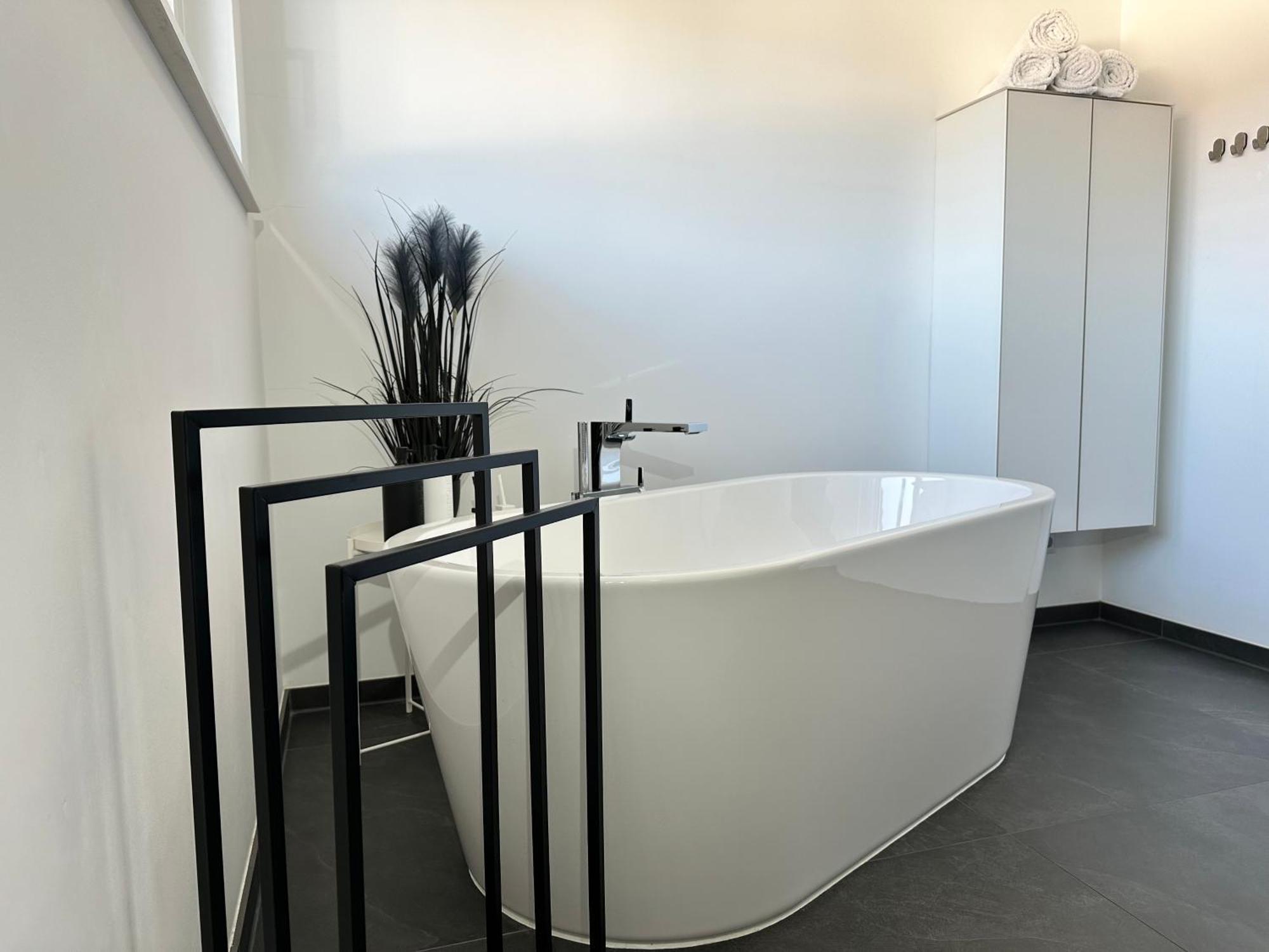 Ferienwohnung Black White 劳布灵 外观 照片