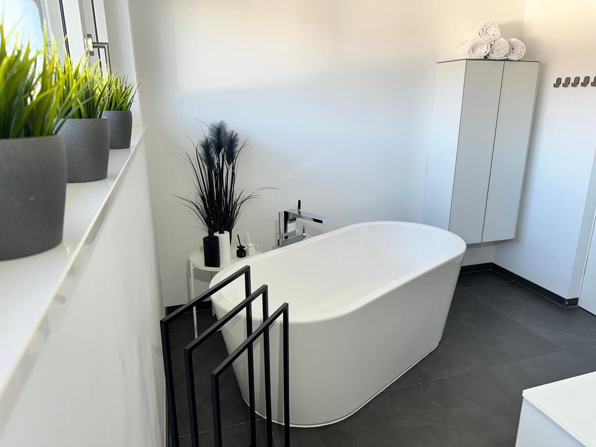 Ferienwohnung Black White 劳布灵 外观 照片